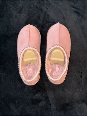 UGG Blush Pink Suede Slip-On Slippers